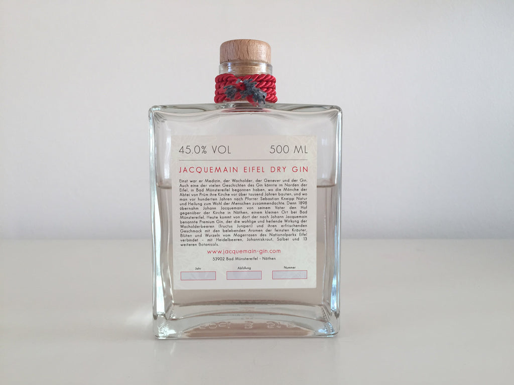 Jacquemain | Eifel Dry Gin